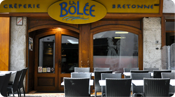 Le restaurant - La Bolée - Crêperie Annecy - top resto ANNECY